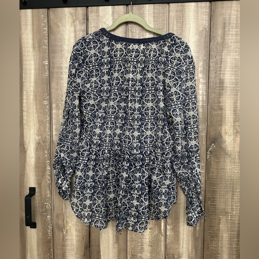 Maeve printed blouse,  size 8 - Picture 10 of 12